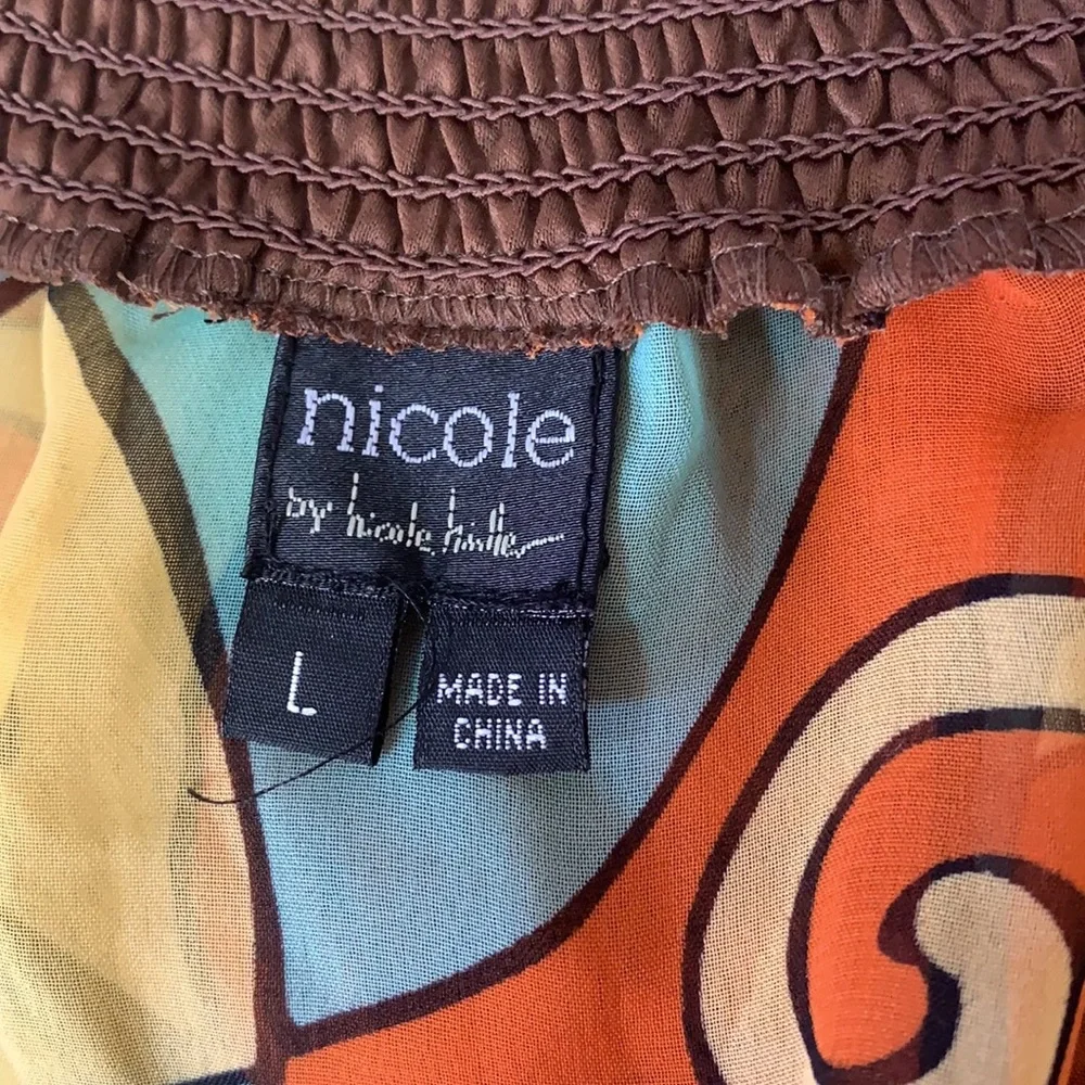 SzL Sheer Nicole by Nicole Miller Button Down Top - Picture 7 of 7